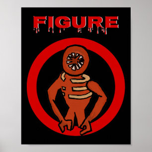 Tableau noir Monster Horror Portes de jeu