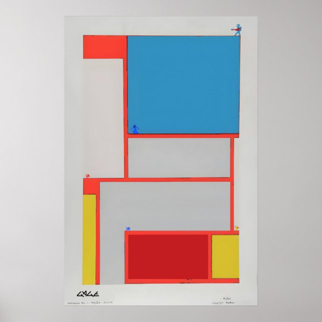 Tableau One's Chance bei der Feinen Kunst Poster (Vorne)