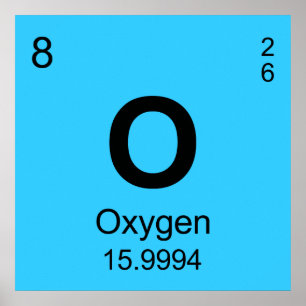 Tableau périodique des éléments (oxygène)