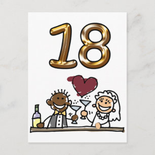 Tableau personnalisé Numéro 18 Cartes postales