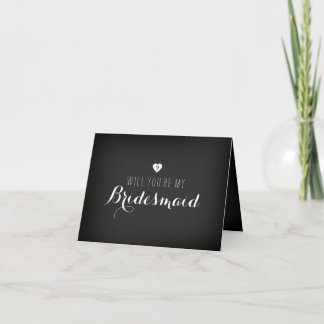 Tableau vous serez ma carte de demoiselle