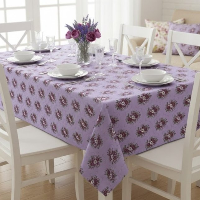 Tablecloth - Bouquet of Violets Tischdecke (Von Creator hochgeladen)