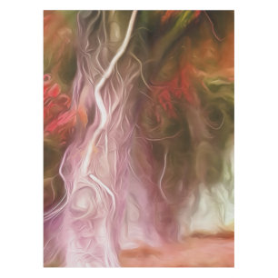 Tablecloth Dream Light Red Tree Tischdecke