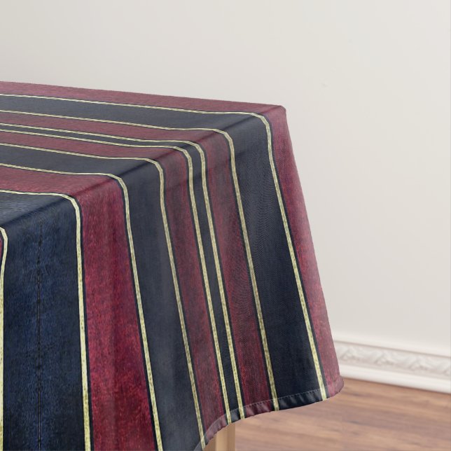 Tablecloth Gold Burgundy Black Tischdecke (Beispiel)