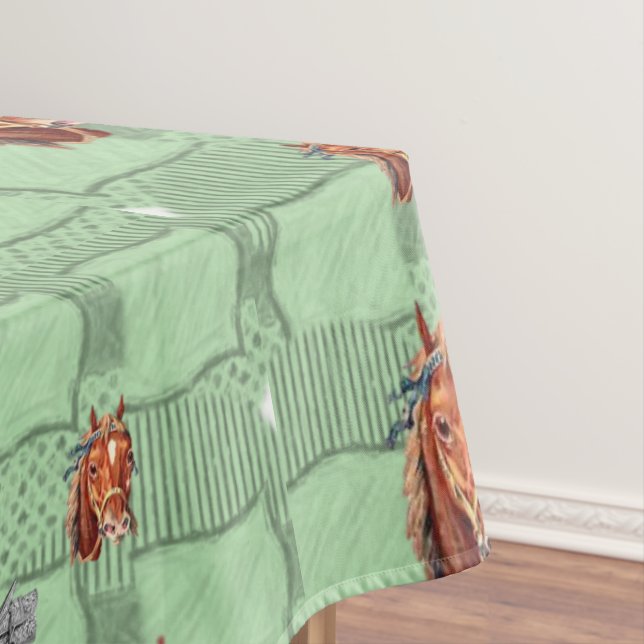 Tablecloth Horse Tischdecke (Beispiel)
