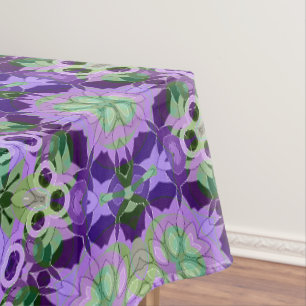Tablecloth Mandala rundes Muster Kaleidoskop retr Tischdecke