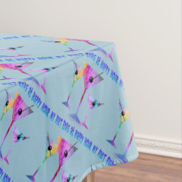 TABLECLOTH - MEINE DIET ENDET IN DER GLÜCKSSTUNDE TISCHDECKE