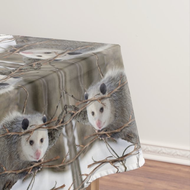 Tablecloth Opossum Art Tischdecke (Beispiel)