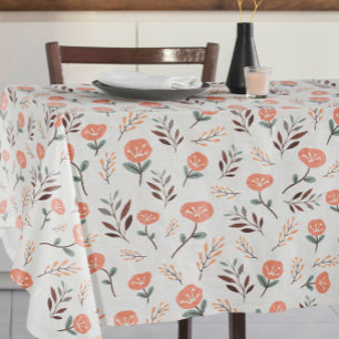 Tablecloth Red Poppies im nordischen Stil Tischdecke