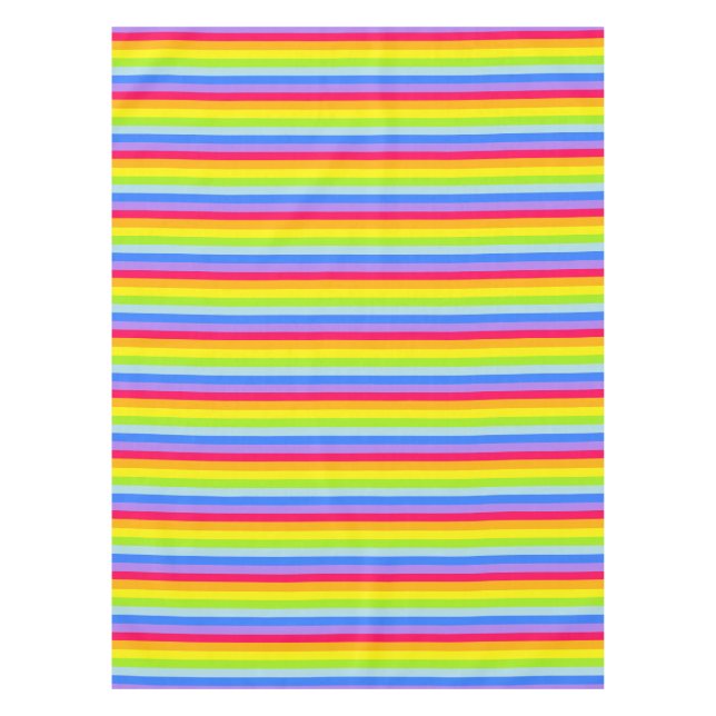 Tablecloth Regenbogenstreifen Tischdecke (Vorderseite)