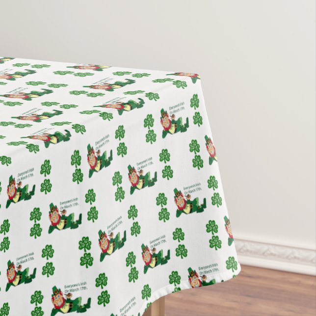 Tablecloth Saint Patrick's Day Tischdecke (Beispiel)