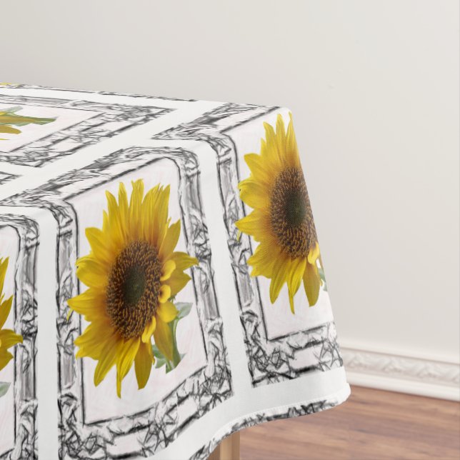 Tablecloth Sonnenblumen Tischdecke (Beispiel)