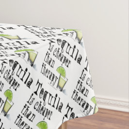 TABLECLOTH - TEQUILA, KÄPFER ALS THERAPIE TISCHDECKE