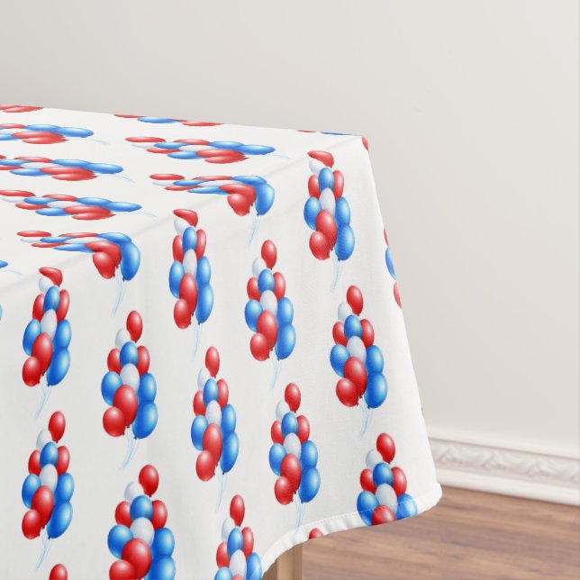 Tableclout 4. Juli Balloons Tischdecke (Beispiel)