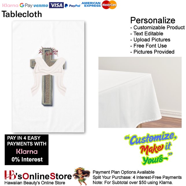 Tableclout Haushaltsmilch weißer Hintergrund Tischdecke (Cross Tablecloth Linen with White Background.)