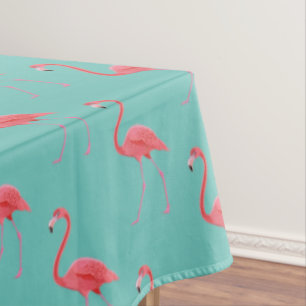 Tableclout Tropisches rosa Flamingo Tischdecke