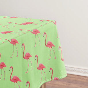 Tableclout Tropisches rosa Flamingo Tischdecke