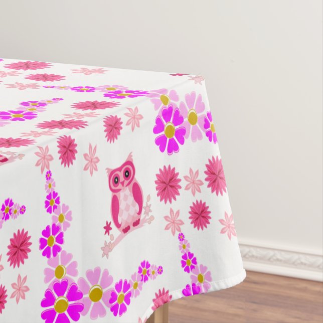 Tableclover Owl Tischdecke (Beispiel)