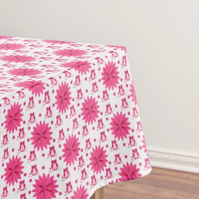 Tableclover Owl Tischdecke (Beispiel)