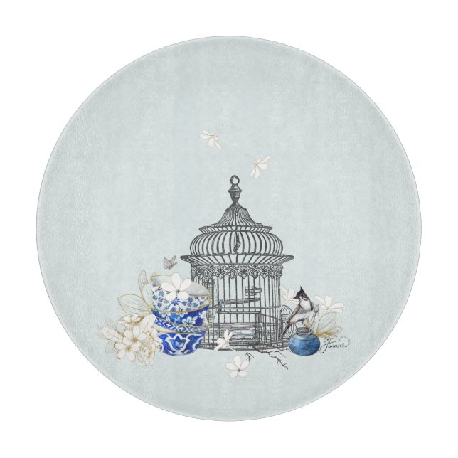 TableNotes par Bulbul - planche à découper en verr (Devant)