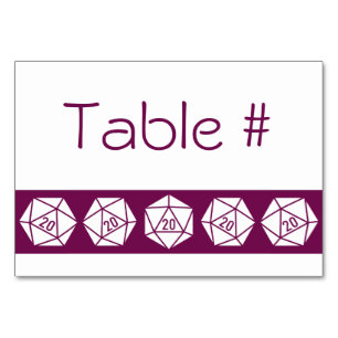 Tabletop Chic in Weinkarte Tischnummer
