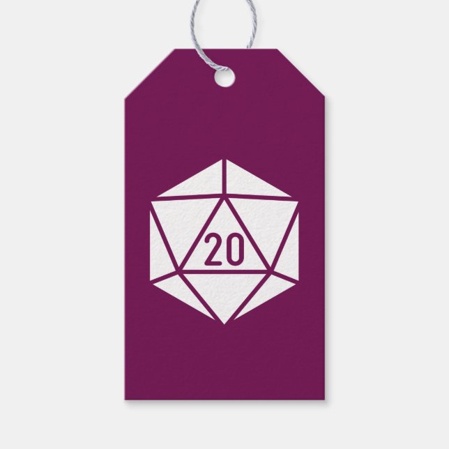 Tabletop Chic in Wine Geschenkanhänger (Vorderseite)
