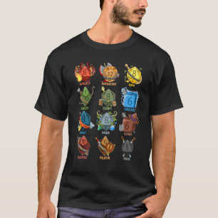Tabletop Games Nerd Role Play Würfel Gaming RPG T-Shirt