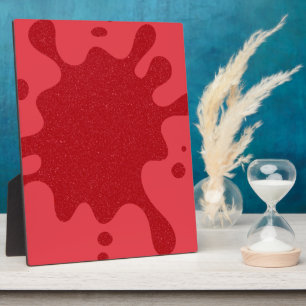 Tabletop Plaque mit Easel Fotoplatte