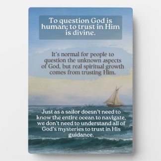 Tabletop Plaque mit Easel Fotoplatte