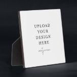 Tabletop Plaque mit Easel Fotoplatte<br><div class="desc">Passen Sie Ihr Design in Templett an. Nachdem Sie die Bearbeitung abgeschlossen haben, laden Sie Ihre Datei im JPG-Format herunter (vergessen Sie nicht, die Blindoption zu aktivieren). Laden Sie Ihr Design hier hoch, indem Sie auf den blauen Button "Personalisieren" klicken.</div>