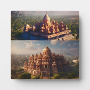 Tabletop Plaque mit Easel Fotoplatte