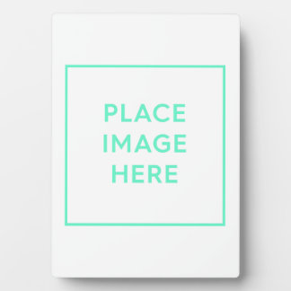 Tabletop Plaque mit Easel Fotoplatte