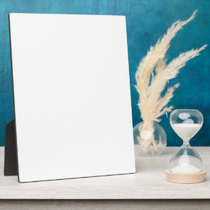 Tabletop Plaque mit Easel Fotoplatte