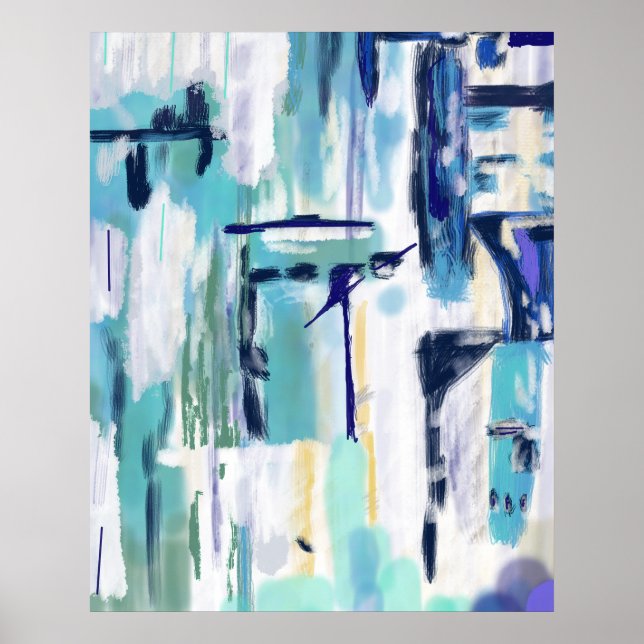 Tabletop Plaque mit Easel Poster (Vorne)