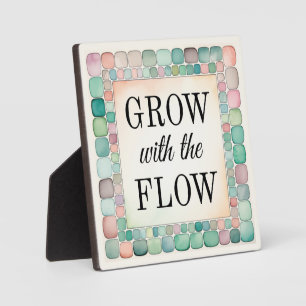 Tabletop Plaque wachsen mit der Flow Inspiration A Fotoplatte
