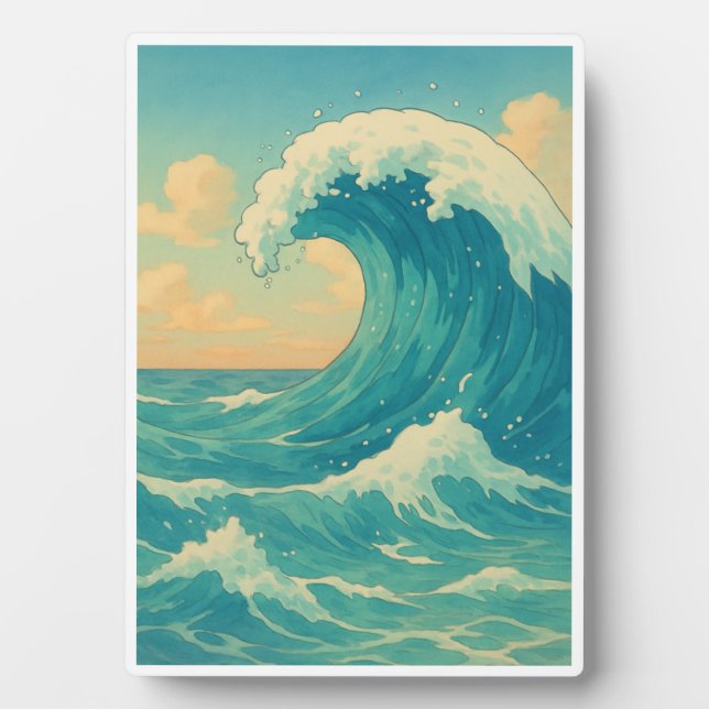 Tabletop Plaque with Easel Fotoplatte (Vorderseite)