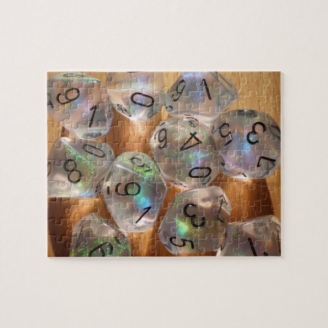 Tabletop RPG | PNP Fantasy Role Player D10 Dice (Horizontal)