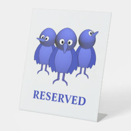 Tabletop Sockelschild