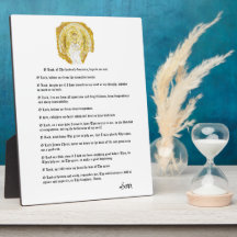 Tabletop with Easel Saint John Chrysostom Prayer .