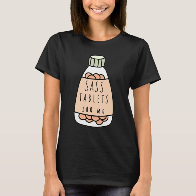 Tablette 100 mg T-Shirt (Vorderseite)
