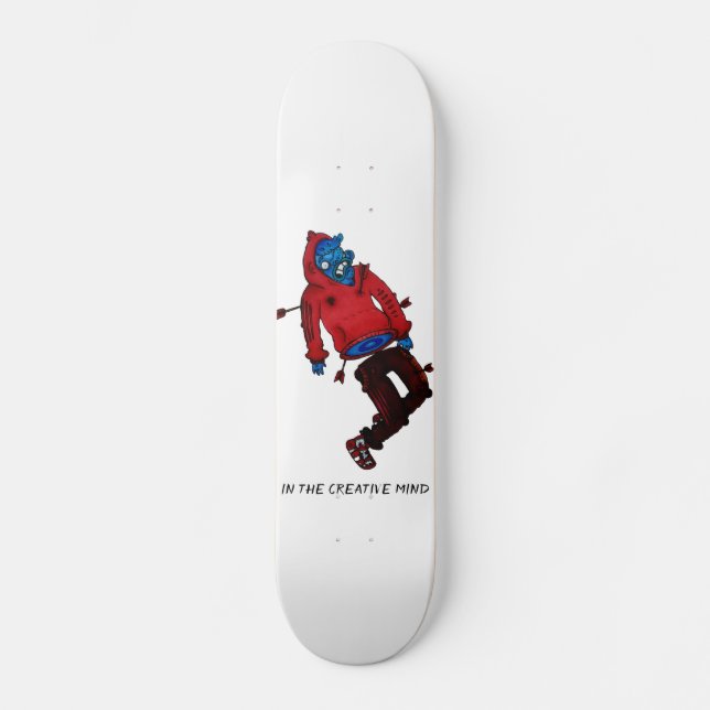 tablette de skateboard personnalisée avec un desig (Recto)