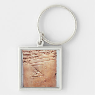 Tablette mit keilförmigem Skript, c.1830-1530 BC Schlüsselanhänger