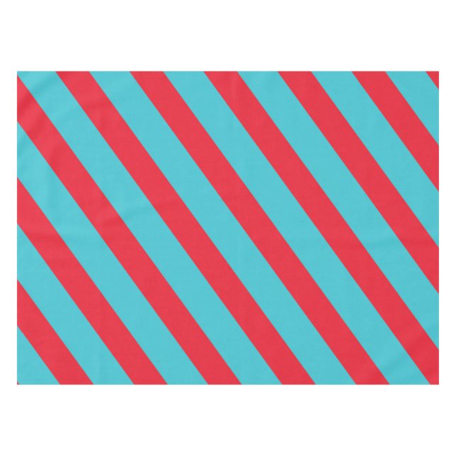 Tablette Rot und Blau Tischdecke (Vorderseite (Horizontal))