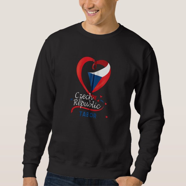 Tablette Tschechische Republik Sweatshirt (Vorderseite)