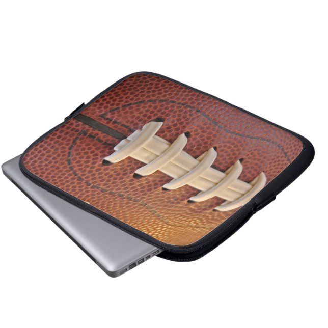 Tablette-u. Laptop-Hülse - Fußball Live Laptopschutzhülle (Vorne Knopf)