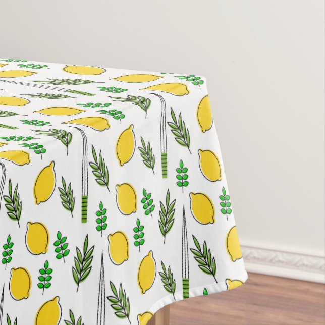 Tabletten - klein - mittel - groß - Sukkot  Tischdecke (Beispiel)