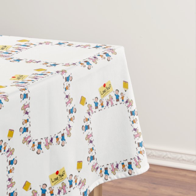 Tablettenkids Liebe Tischdecke (Beispiel)
