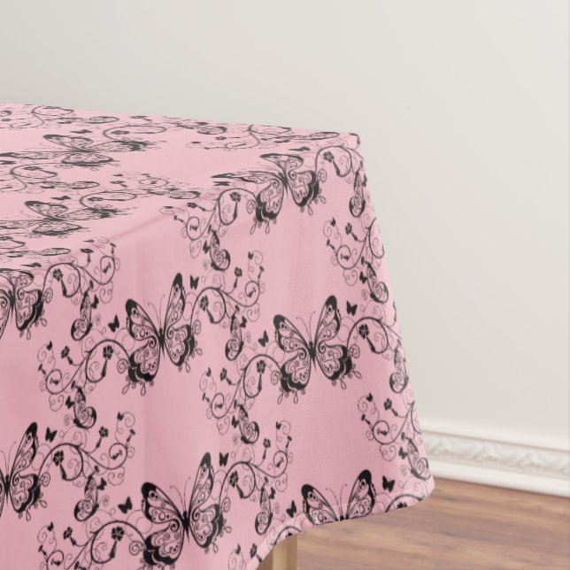 Tabletts "60x84" - Schmetterlinge Tischdecke (Beispiel)
