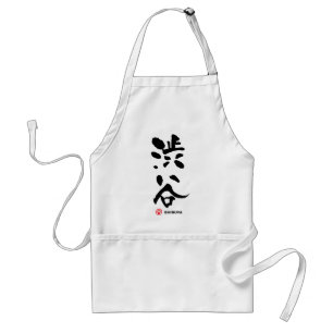 Tablier 渋谷, Shibuya Japanese Kanji