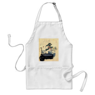 Tablier 盆 栽, 北 斎 Bonsai, Hokusai, Ukiyo-e